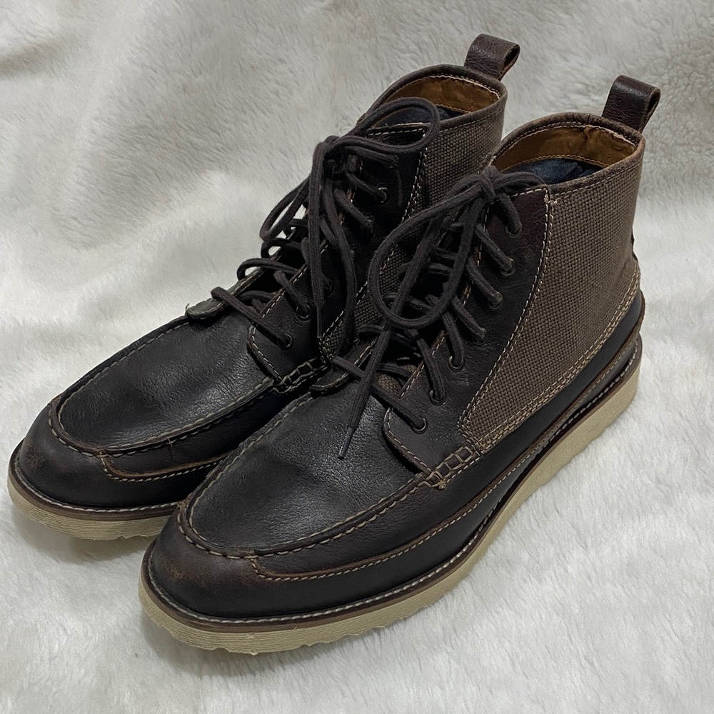 Men's Brown Leather Boots